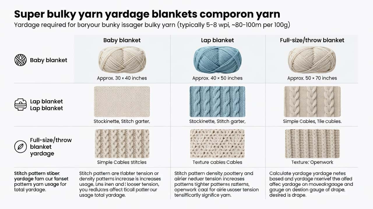 Cover Image for Combien de fil super bulky faut-il pour une couverture ?