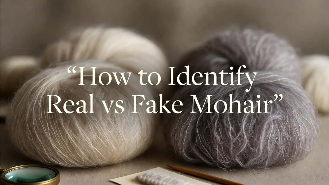Cover Image for Real vs Fake Mohair - How to Identify Authentic Mohair Yarn