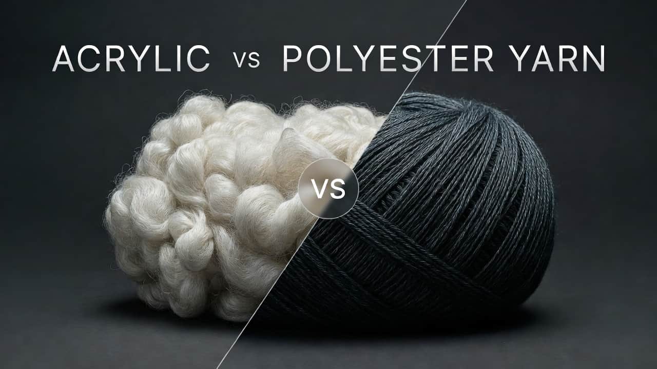 Cover Image for Acrylic vs Polyester Yarn: Strength, Warmth, and Which to Choose