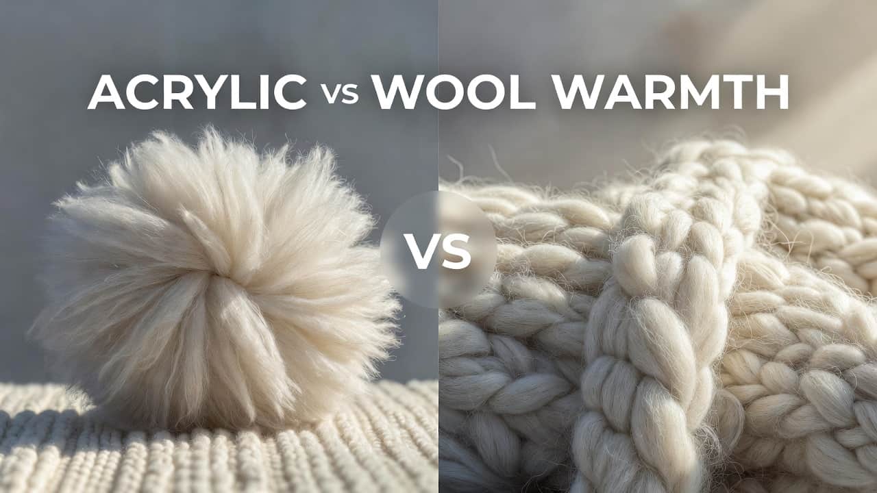 Cover Image for Is Acrylic as Warm as Wool? Warmth Comparison Guide