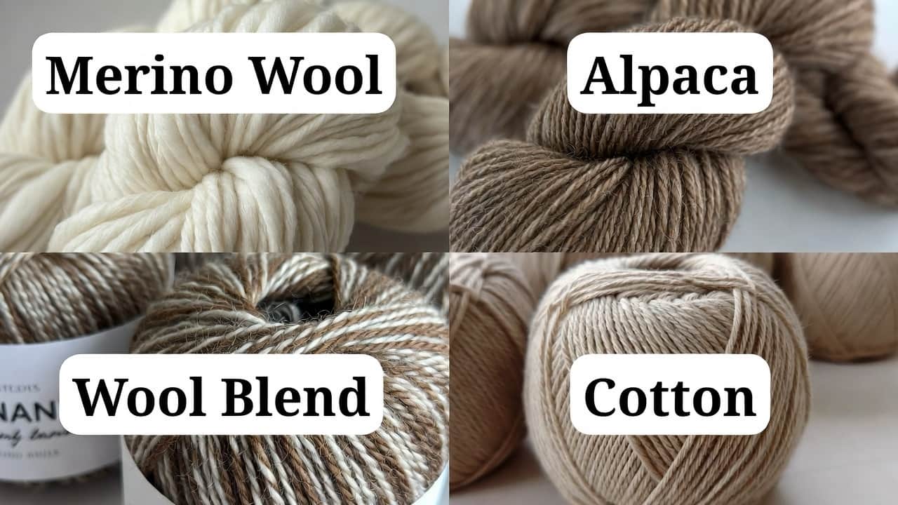 Cover Image for Best Wool Yarn for Crocheting Hats: Merino, Alpaca, Blends & Cotton
