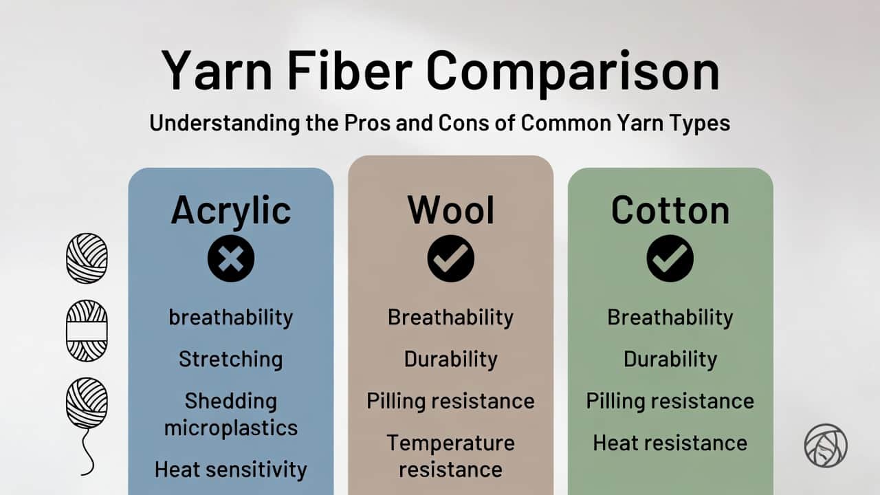 Cover Image for What Are the Downsides of Acrylic Yarn? 7 Key Disadvantages