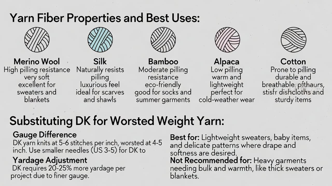Cover Image for Can You Use DK Yarn Instead of Worsted? Substitution Guide
