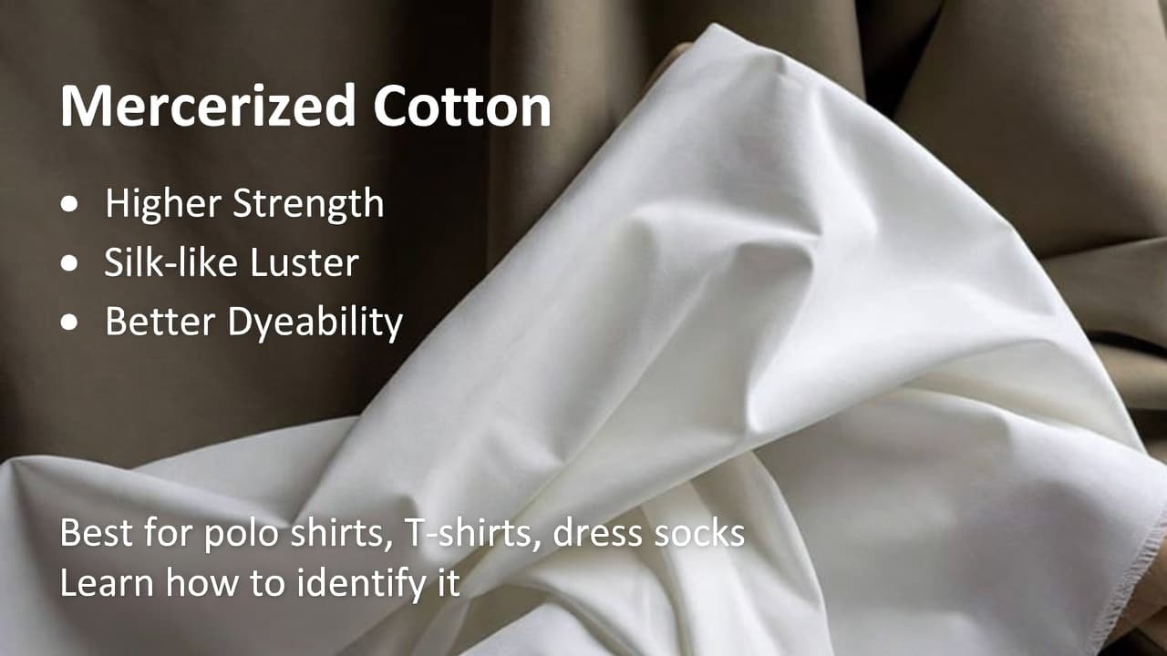Cover Image for Mercerized Cotton: Advantages, Uses & How to Identify It