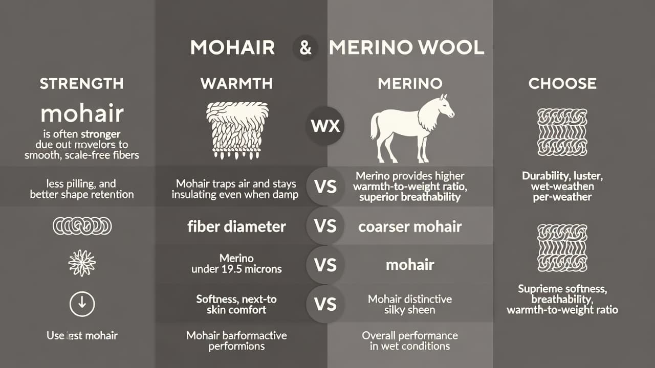 Cover Image for Is Mohair Stronger Than Wool? Comparison Guide