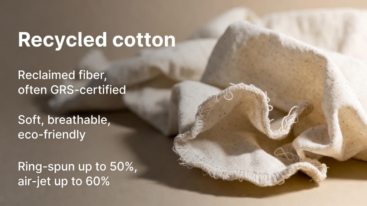 Cover Image for What Is Recycled Cotton? GRS, Uses & Advantages