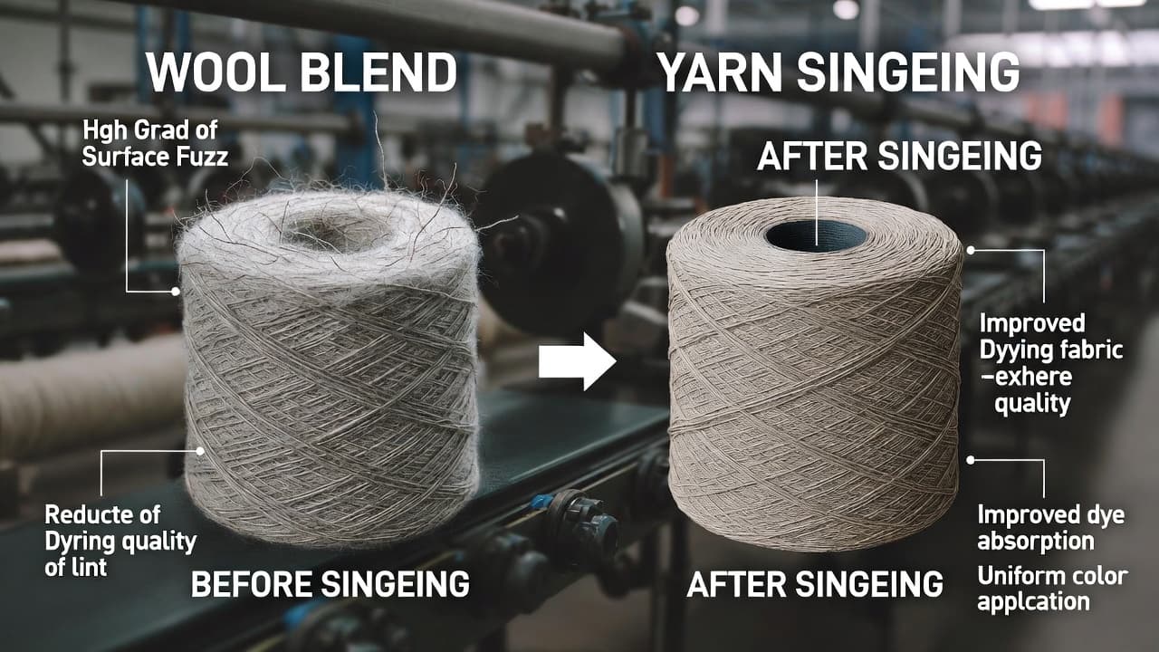 Cover Image for What Is Yarn Singeing? Purpose and Benefits Explained