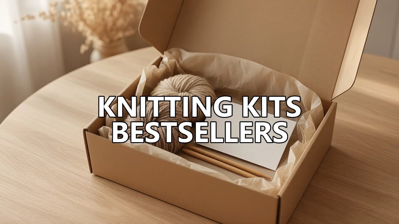 Cover Image for Top 10 Best-Selling Knitting Kits on Amazon (September 2026)