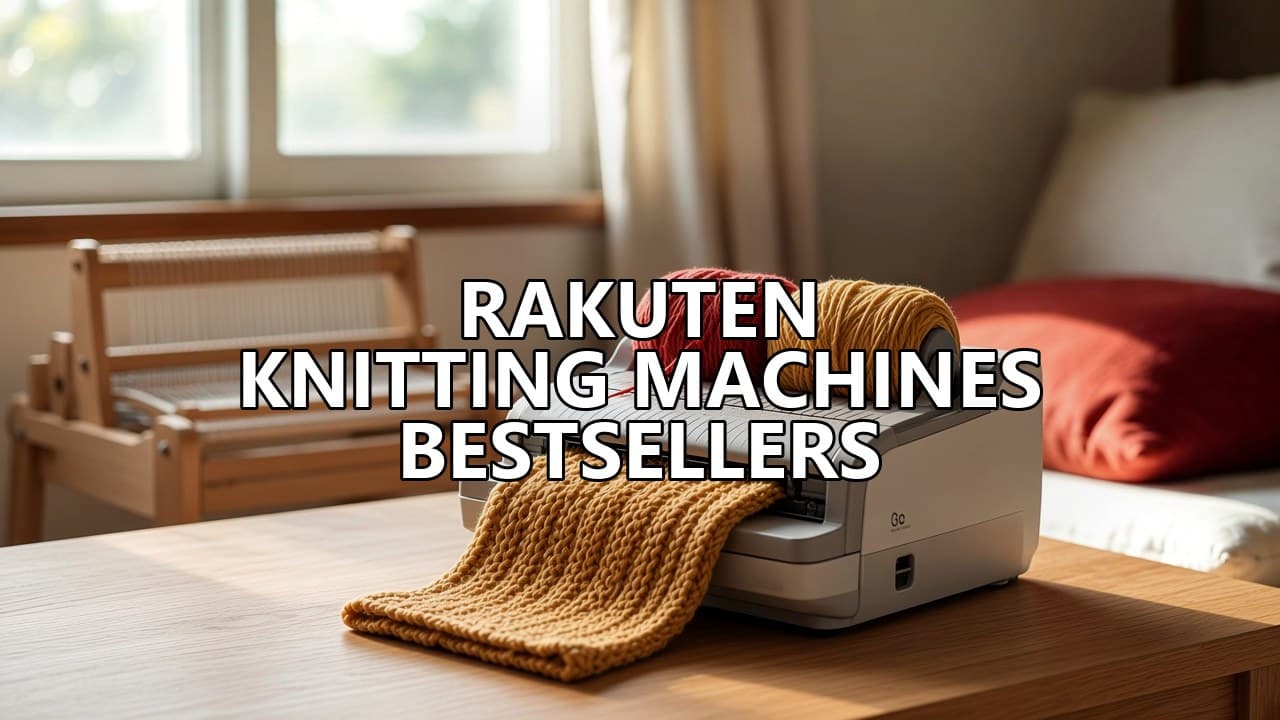 Cover Image for Principais Máquinas de Tricô Mais Vendidas na Rakuten (setembro)