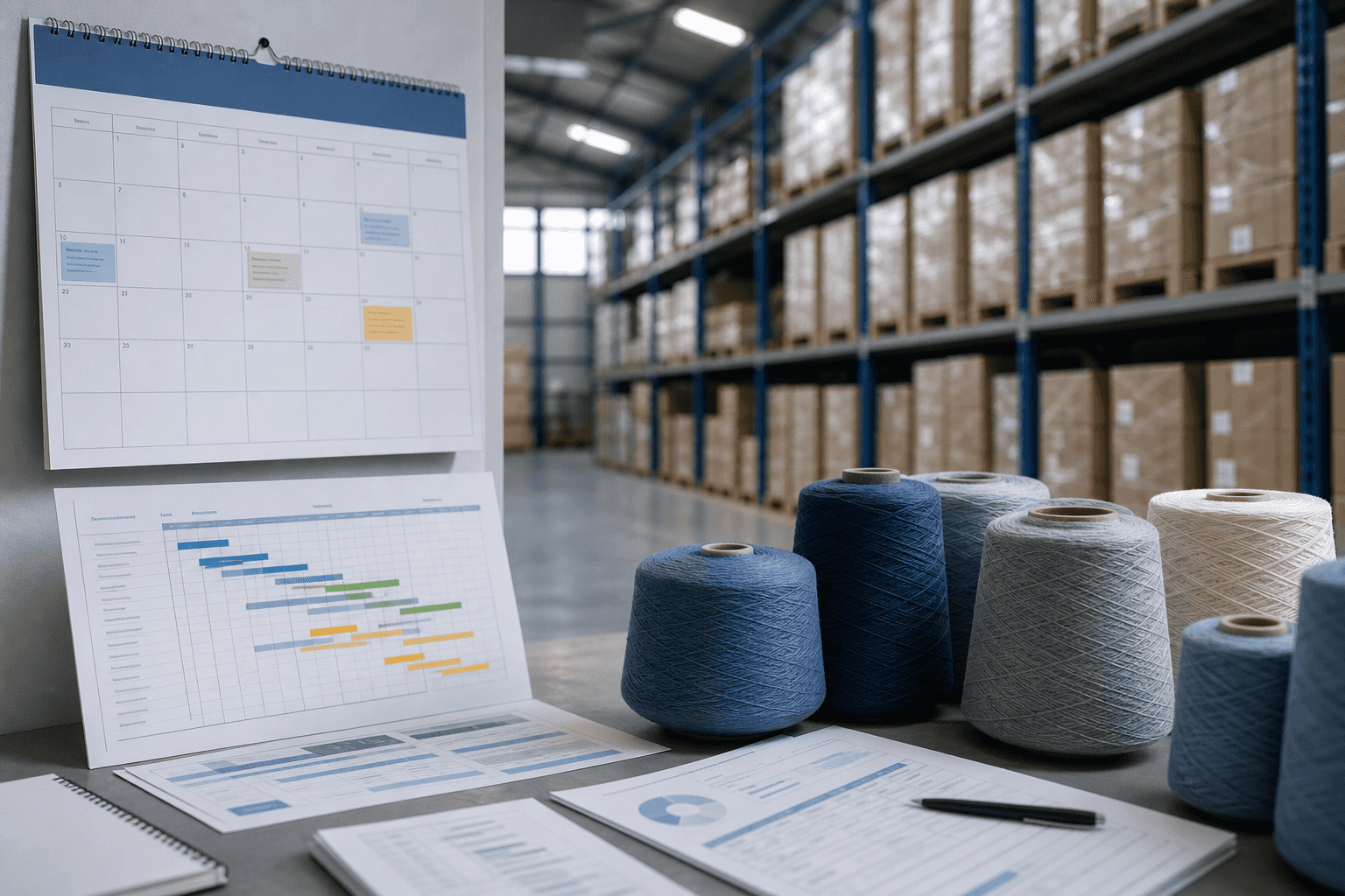Cover Image for Yarn Lead Time & Production Calendar in China (2026)
