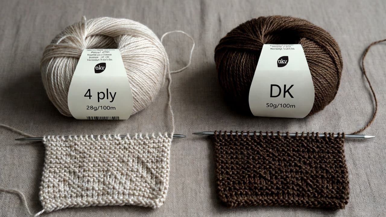 Cover Image for Can You Use 4 Ply Wool Instead of DK? Gauge and Substitution Guide