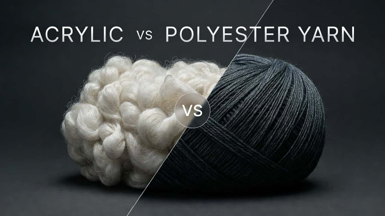 Cover Image for Akryl vs polyester garn: Styrke, varme og valg