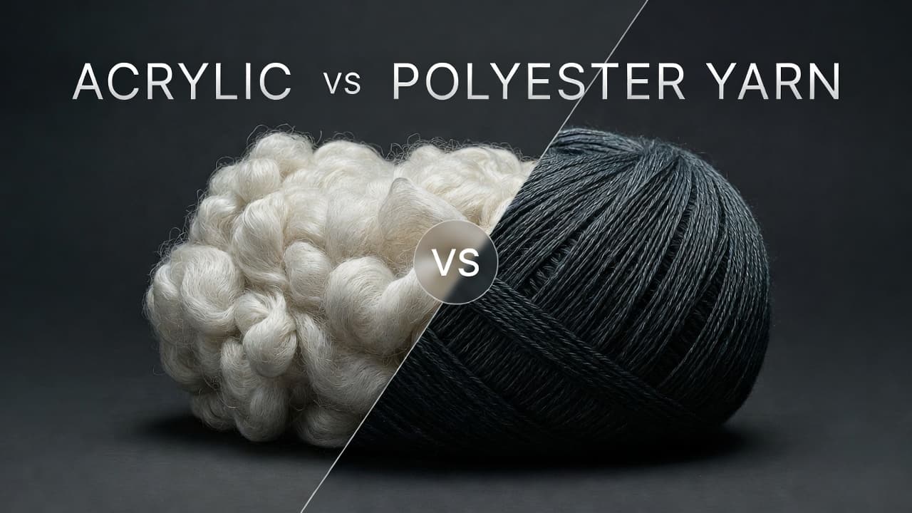 Cover Image for Acrylic vs Polyester Yarn: Strength, Warmth, and Which to Choose