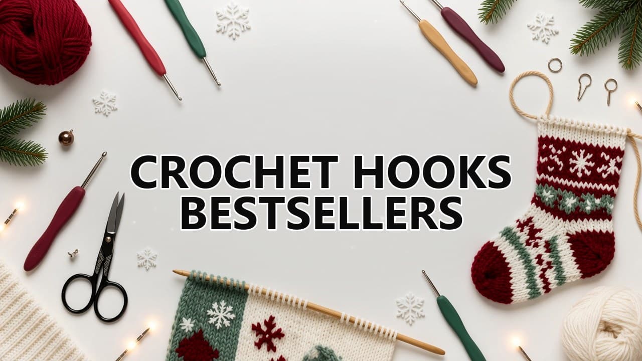 Cover Image for Top 10 Best-Selling Crochet Hooks on Amazon (September 2026)