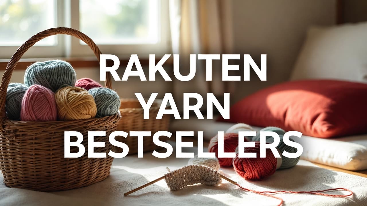 Cover Image for Top 10 Best-Selling Craft Supplies on Rakuten Japan (June 2026) | Factory Yarn Alternatives