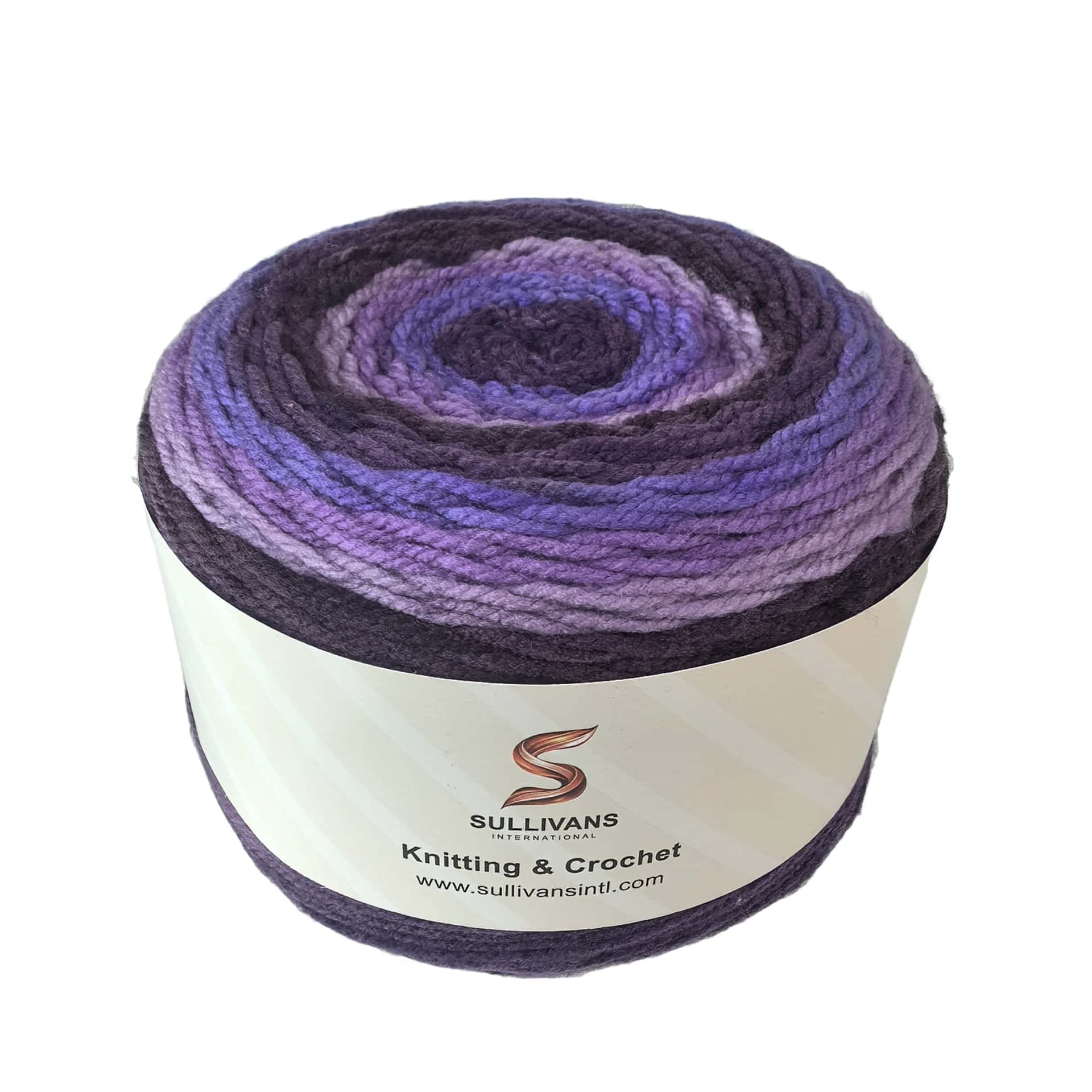 Premium Lightweight Yarn for Knitting, Crochet, and Crafts, Baby Blankets, Multicolor Shawls and Variegated Cardigans