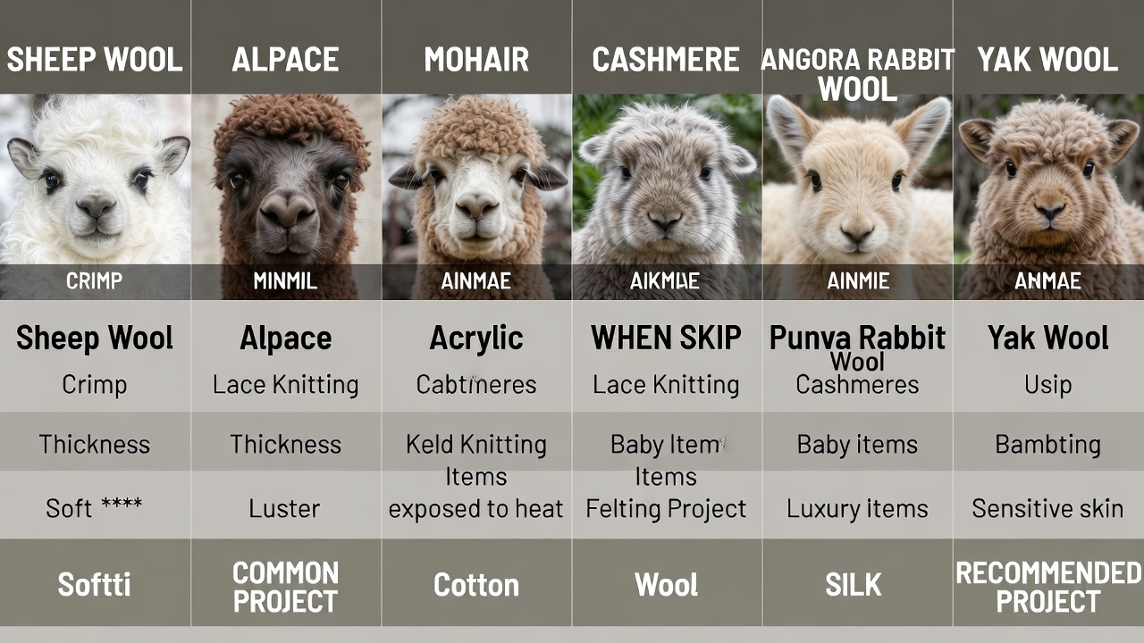 Types of Wool: Sheep, Alpaca, Mohair, Cashmere & More | Sullivans ...