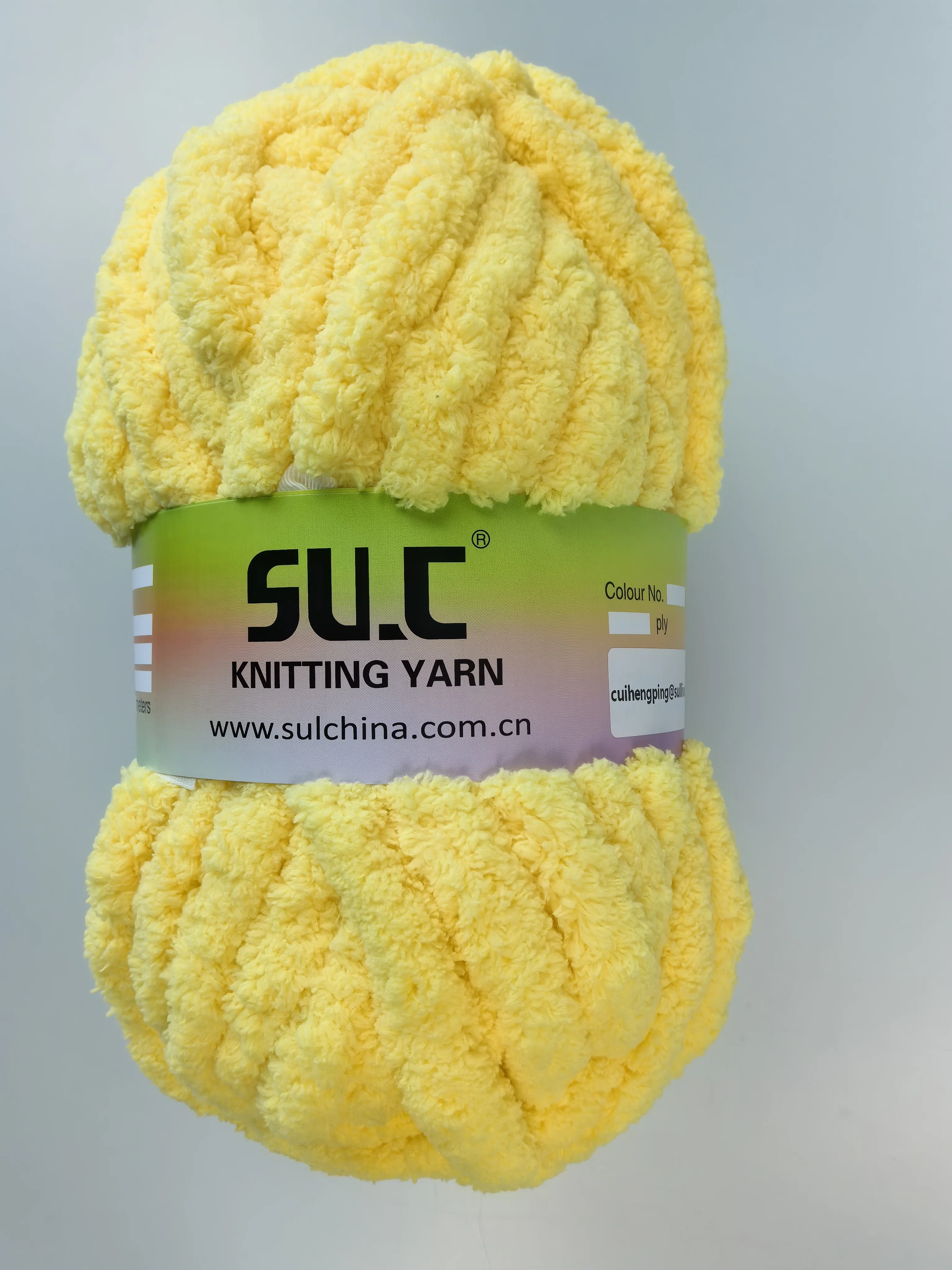 M2515 Polyester yarn - Super Chenille Chunky Yarn,Blanket Making Kit,Jumbo Knitting Yarn - Sullivans International supplier