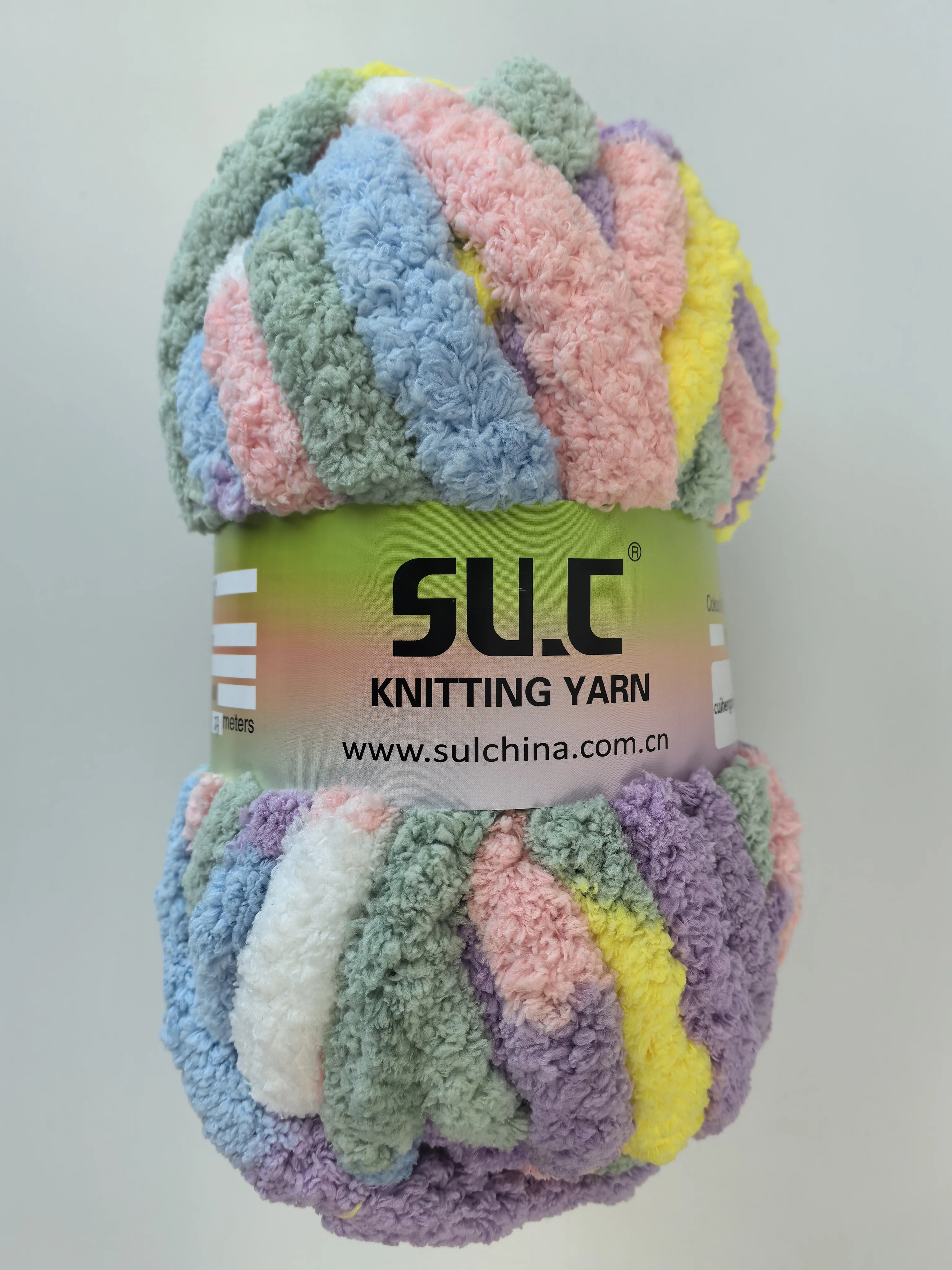 Super Bulky Chenille Yarn for Knitting & Crochet, Jumbo Soft and Fluffy Chunky Yarn