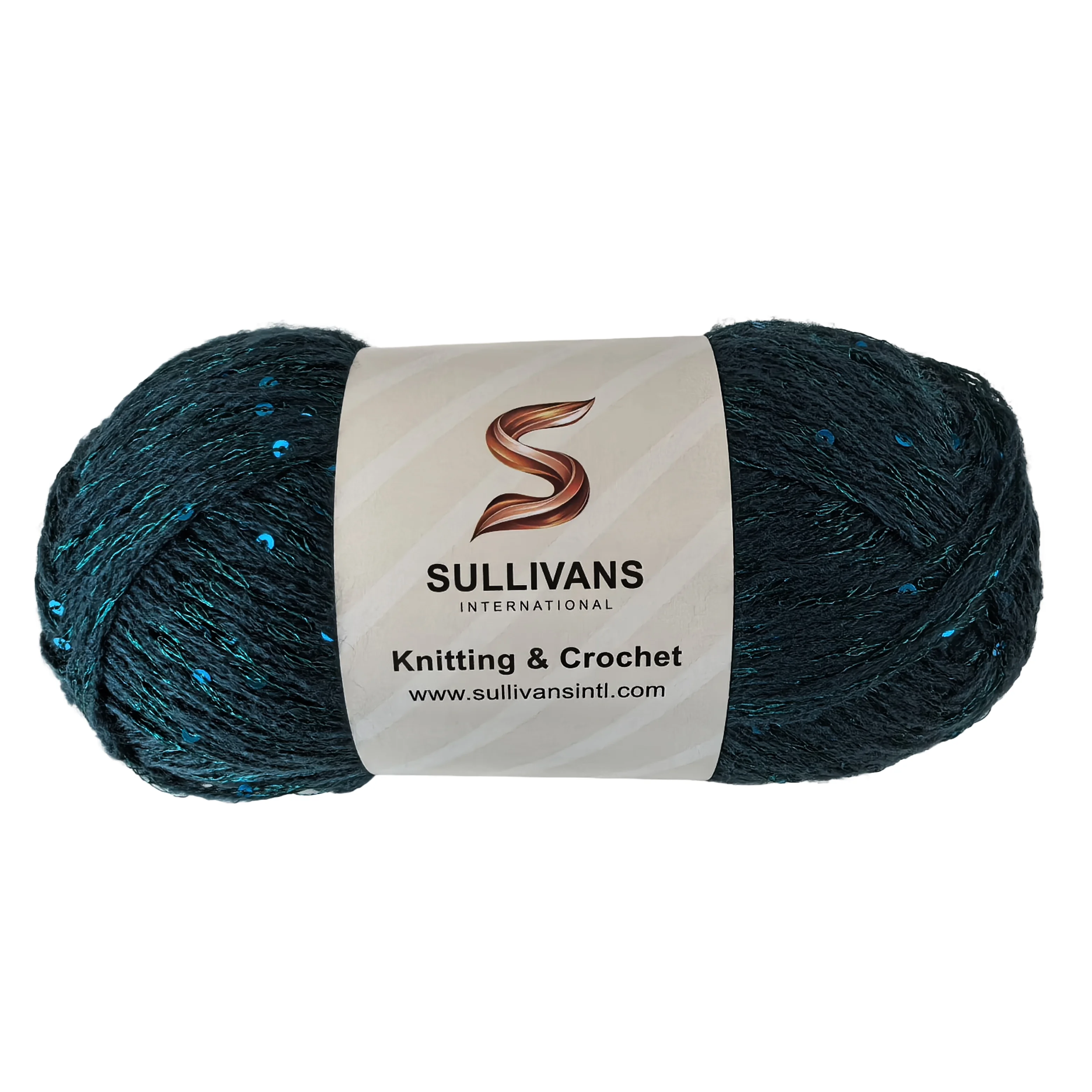 Filato uncinetto paillettes metalliche scintillanti, filato speciale lavoro a maglia a mano e uncinetto per sciarpe, scialle, maglioni, DIY e accessori