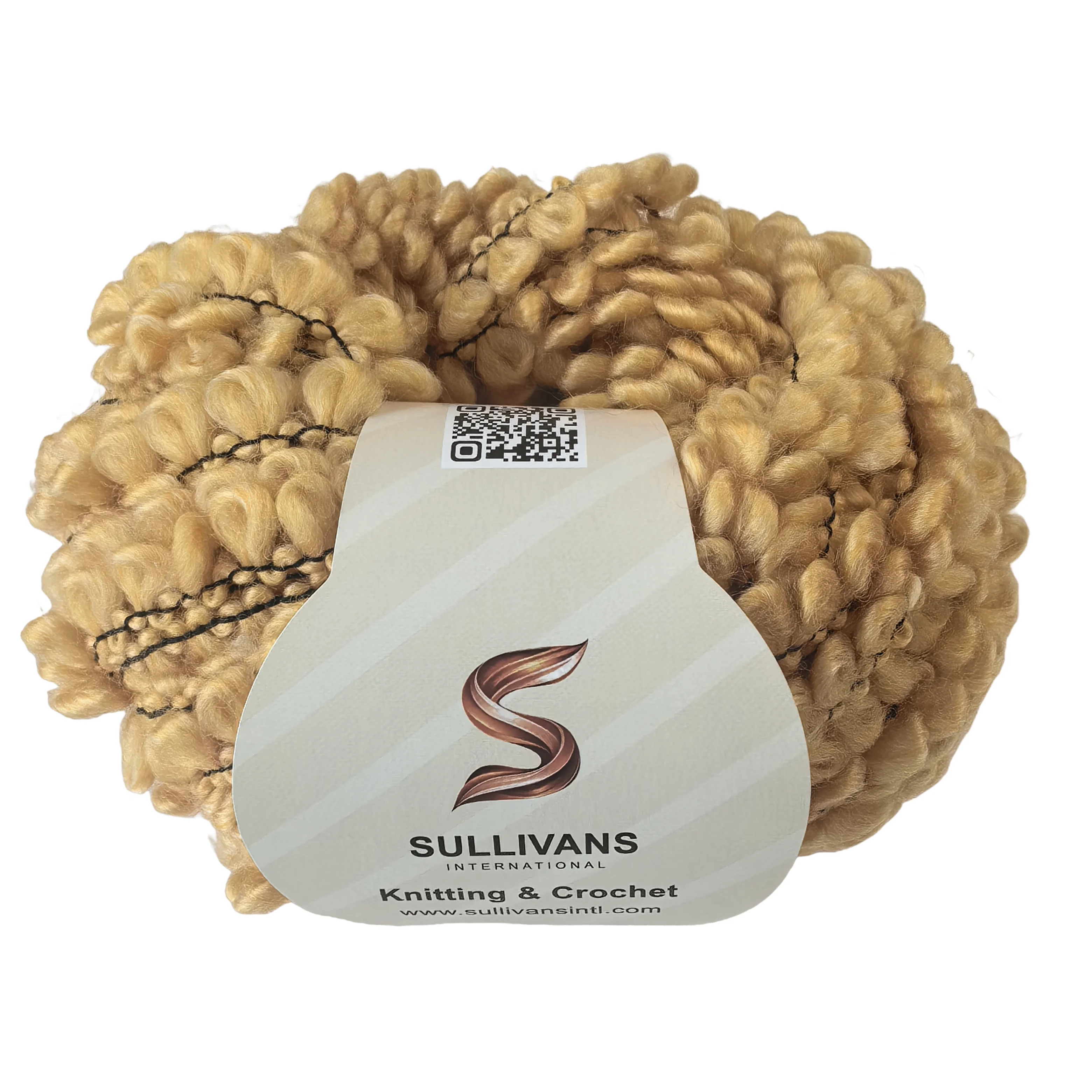 Soft Flush Wool Acrylic Fancy Loop Yarn for Doll Hair Making, Crochet Knitting Curly Hair Felt of Wool Felt